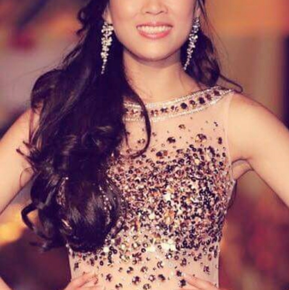Custom evening dress